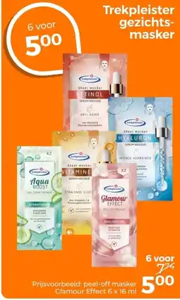 Trekpleister Trekpleister gezichtsmasker aanbieding