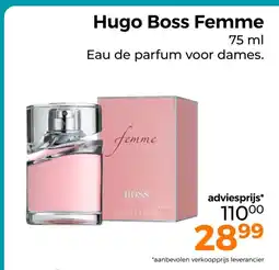 Trekpleister Hugo Boss Femme aanbieding