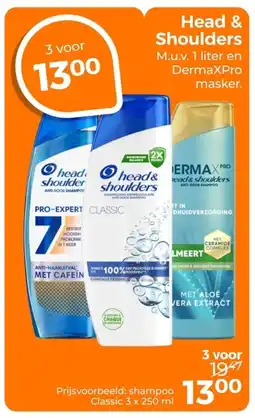 Trekpleister Head & Shoulders aanbieding