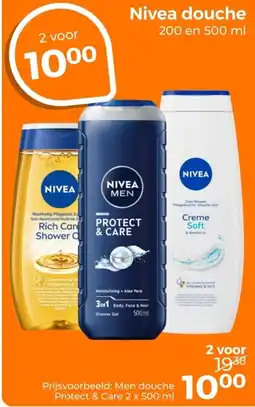 Trekpleister Nivea douche aanbieding