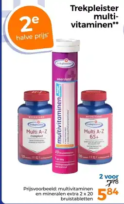 Trekpleister Trekpleister multi vitaminen aanbieding