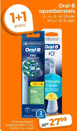 Trekpleister Oral-B opzetborstels aanbieding