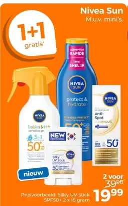 Trekpleister Nivea Sun aanbieding