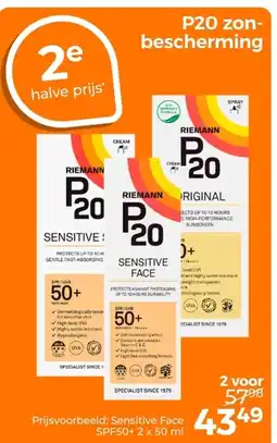 Trekpleister P20 zonbescherming aanbieding