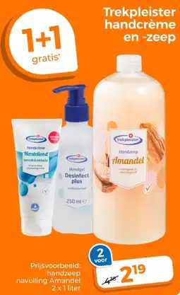 Trekpleister Trekpleister handcrème en zeep aanbieding