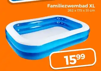 Trekpleister Familiezwembad XL aanbieding