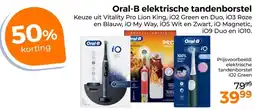 Trekpleister Oral-B elektrische tandenborstel aanbieding