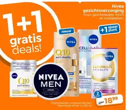 Trekpleister Nivea gezichtsverzorging aanbieding