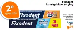 Trekpleister Fixodent kunstgebitverzorging aanbieding
