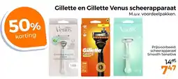 Trekpleister Gillette en Gillette Venus scheerapparaat aanbieding