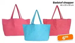 Trekpleister Badstof shopper aanbieding