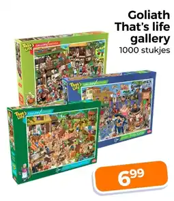 Trekpleister Goliath That's life gallery aanbieding