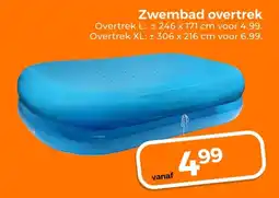 Trekpleister Zwembad overtrek aanbieding