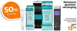 Trekpleister Remescar gezichtsverzorging aanbieding