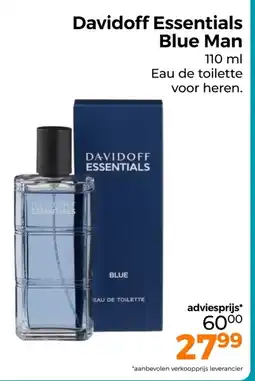 Trekpleister Davidoff Essentials Blue Man aanbieding