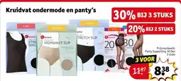 Kruidvat Kruidvat ondermode en panty's aanbieding