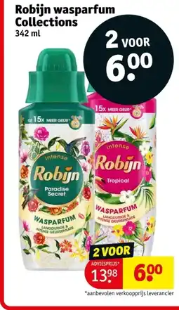 Kruidvat Robijn wasparfum Collections aanbieding