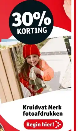 Kruidvat Kruidvat Merk fotoafdrukken aanbieding