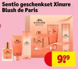Kruidvat Sentio geschenkset Xinure Blush de Paris aanbieding