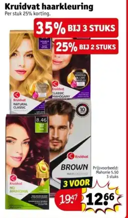 Kruidvat Kruidvat Haarkleuring aanbieding