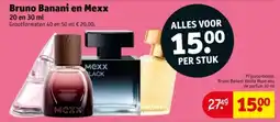 Kruidvat Bruno Banani en Mexx aanbieding