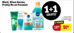Kruidvat Bioré, Nivea Derma, Pretty Me en Freeman aanbieding