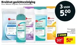 Kruidvat Kruidvat gezichtsreiniging aanbieding