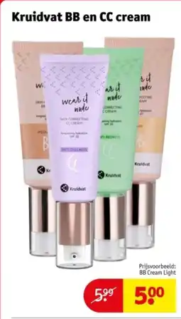 Kruidvat Kruidvat BB en CC cream aanbieding
