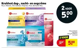 Kruidvat Kruidvat dag, nacht en oogcrème aanbieding