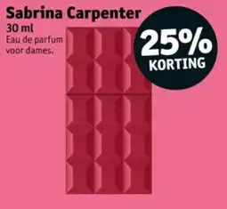 Kruidvat Sabrina Carpenter aanbieding