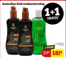 Kruidvat Australian Gold zonbescherming aanbieding