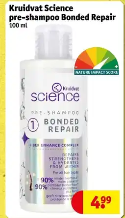 Kruidvat Kruidvat Science pre-shampoo Bonded Repair aanbieding