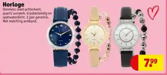 Kruidvat Horloge aanbieding