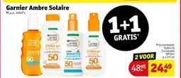 Kruidvat Garnier Ambre Solaire aanbieding
