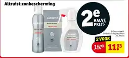 Kruidvat Altruist zonbescherming aanbieding