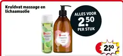 Kruidvat Kruidvat massage en Lichaamsolie aanbieding