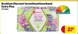 Kruidvat Kruidvat Discreet incontinentieverband Extra Plus aanbieding