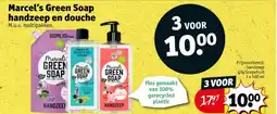 Kruidvat Marcel's Green Soap handzeep en douche aanbieding