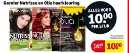 Kruidvat Garnier Nutrisse en Olia haarkleuring aanbieding