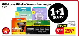 Kruidvat Gillette en Gillette Venus scheermesjes aanbieding