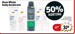 Kruidvat Dove Whole body deodorant aanbieding