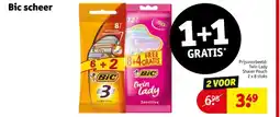 Kruidvat Bic scheer aanbieding