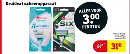Kruidvat Kruidvat scheerapparaat aanbieding