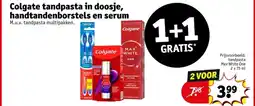 Kruidvat Colgate tandpasta aanbieding