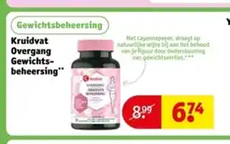 Kruidvat Kruidvat overgang gewichts- beheersing" aanbieding