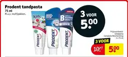 Kruidvat Prodent tandpasta aanbieding