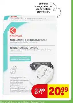 Kruidvat Kruidvat automatische bloeddrukmeter aanbieding