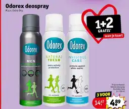 Kruidvat Odorex deospray aanbieding