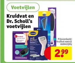 Kruidvat Kruidvat en Dr. Scholl's voetvijlen aanbieding