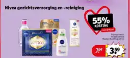 Kruidvat Nivea gezichtsverzorging en -reiniging aanbieding